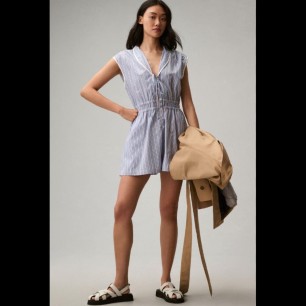 Brand New Maeve Eyelet Romper